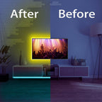 DAYBETTER Led Strip Lights 32.8ft Kit with Remote and Power Supply Color