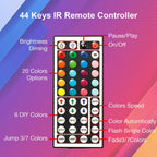 DAYBETTER Led Strip Lights 32.8ft Kit with Remote and Power Supply Color