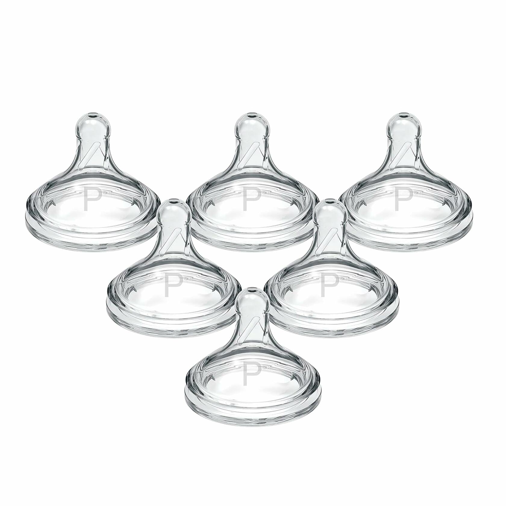 6 Pack Dr. Brown's Natural Flow Preemie Flow Wide-Neck Baby Bottle Silicone