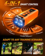 iBurr Dog Bark Deterrent Devices, 6 Modes 3X Ultrasonic Anti Barking Device for