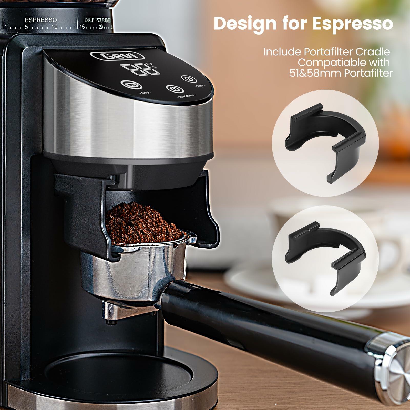 Gevi Coffee Grinder Electric,Coffee Bean Grinder with 35 Grind Settings for
