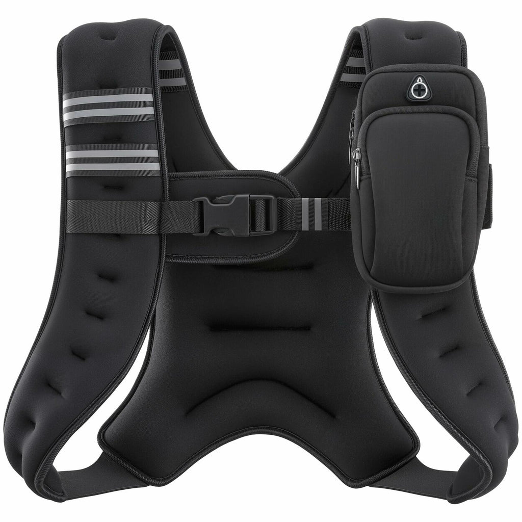 ZELUS Weighted Vest, 6lb/8lb/12lb/16lb/20lb/25lb/30lb Weight Vest with
