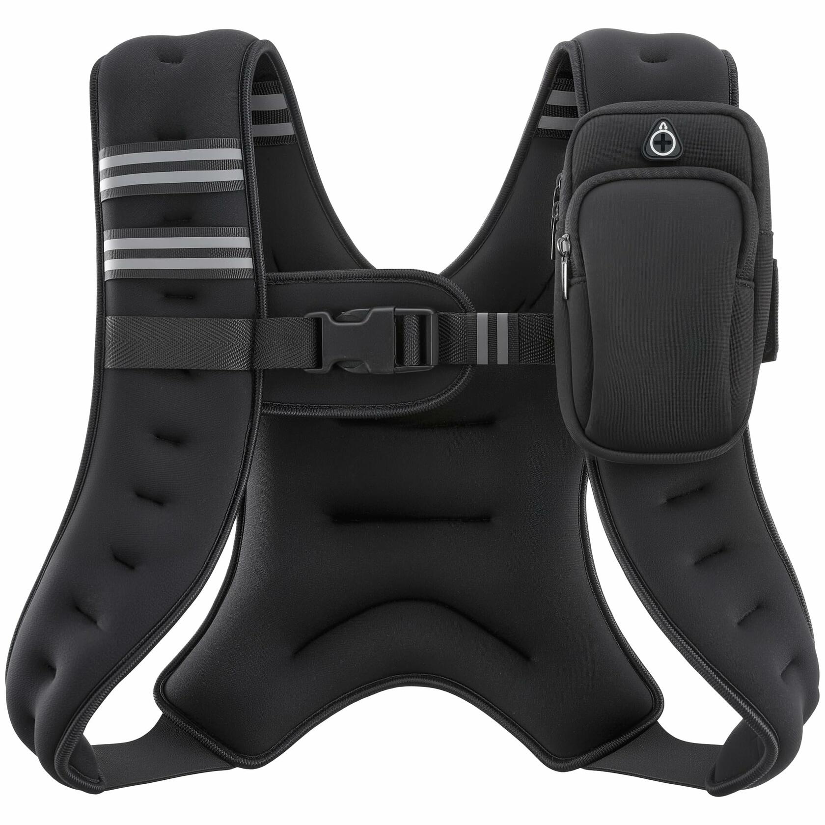 ZELUS Weighted Vest, 6lb/8lb/12lb/16lb/20lb/25lb/30lb Weight Vest with