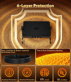 Smart Brooder Heating Plate, 2-in-1 Chicken Coop Heater & Chick Brooder, 200W