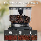 Gevi Coffee Grinder Electric,Coffee Bean Grinder with 35 Grind Settings for