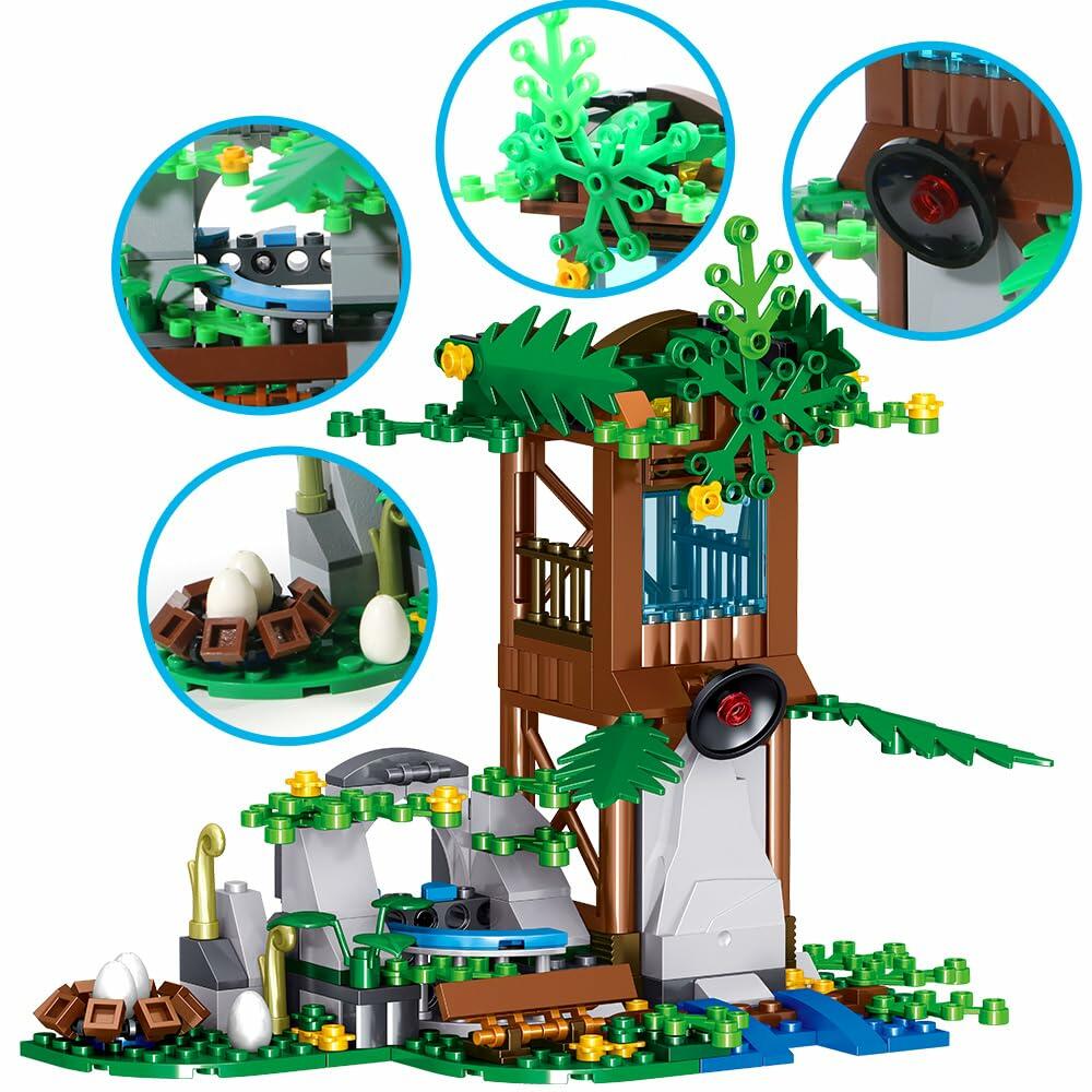 Mesiondy Dinosaurs Building Blocks Set, Dinosaur Toys for Age 8-14