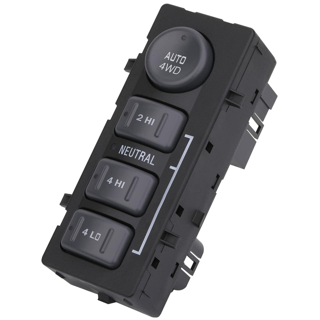 Obaee 4x4 Transfer Case Switch, 4WD Wheel Drive Switch Button, Compatible with 1999-2002 Chevrolet Silverado, Chevy Suburban, Tahoe, Avalanche, GMC Yukon, Sierra, Replaces OE 19168767 15709327 901-062