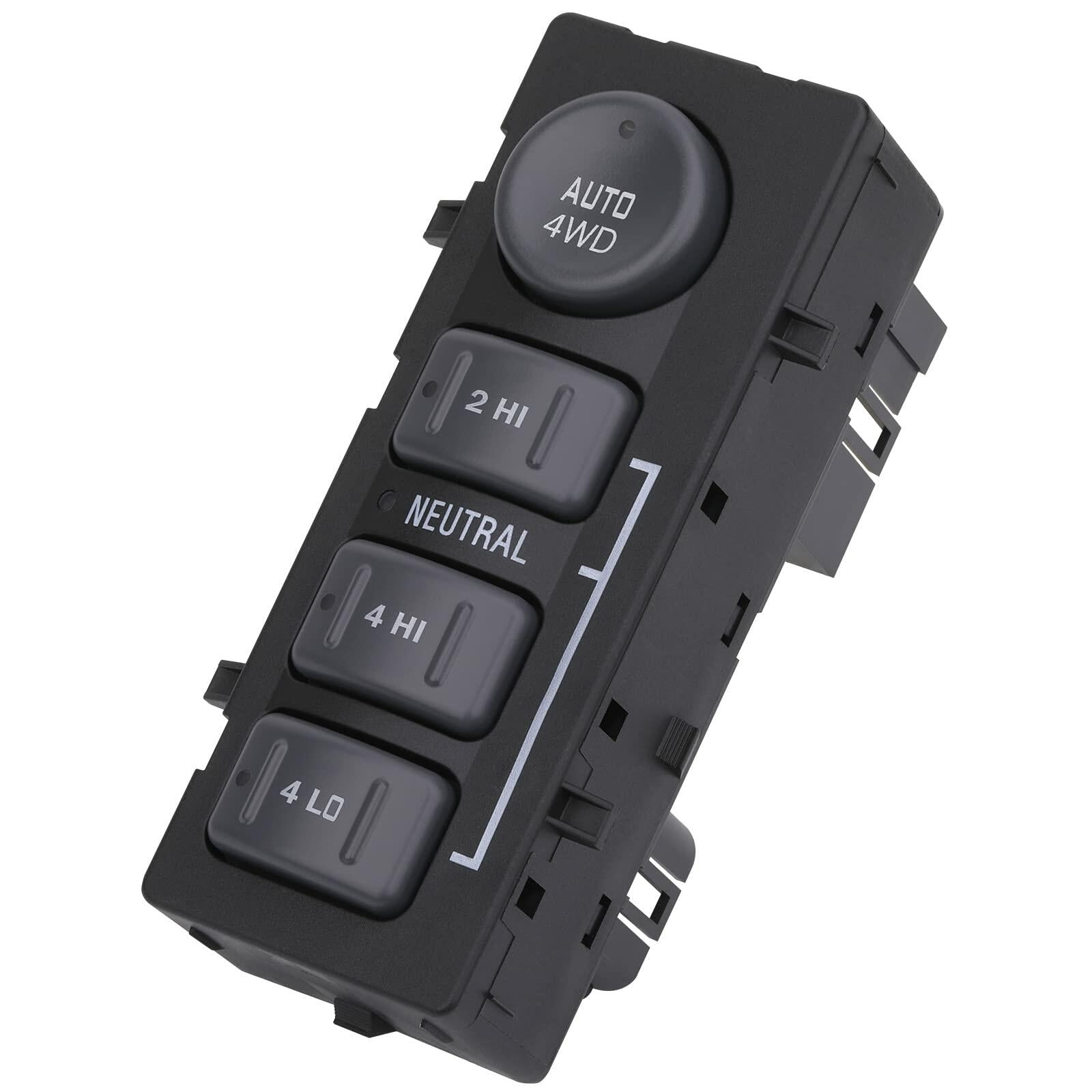 Obaee 4x4 Transfer Case Switch, 4WD Wheel Drive Switch Button, Compatible with 1999-2002 Chevrolet Silverado, Chevy Suburban, Tahoe, Avalanche, GMC Yukon, Sierra, Replaces OE 19168767 15709327 901-062