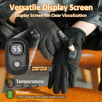 MetroTesco Rechargeable Electric Heated Winter Gloves for Men & Women, Smart