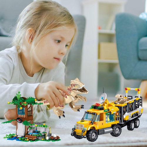 Mesiondy Dinosaurs Building Blocks Set, Dinosaur Toys for Age 8-14
