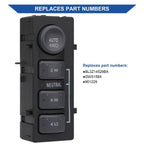 Obaee 4x4 Transfer Case Switch, 4WD Wheel Drive Switch Button, Compatible with 1999-2002 Chevrolet Silverado, Chevy Suburban, Tahoe, Avalanche, GMC Yukon, Sierra, Replaces OE 19168767 15709327 901-062