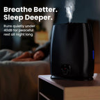 Everlasting Comfort 6L Humidifiers for Bedroom, Quiet 50HR Runtime No-Filter