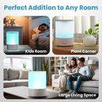Everlasting Comfort 2.5L Top Fill Humidifier for Bedroom – Quiet, Easy to Fill &