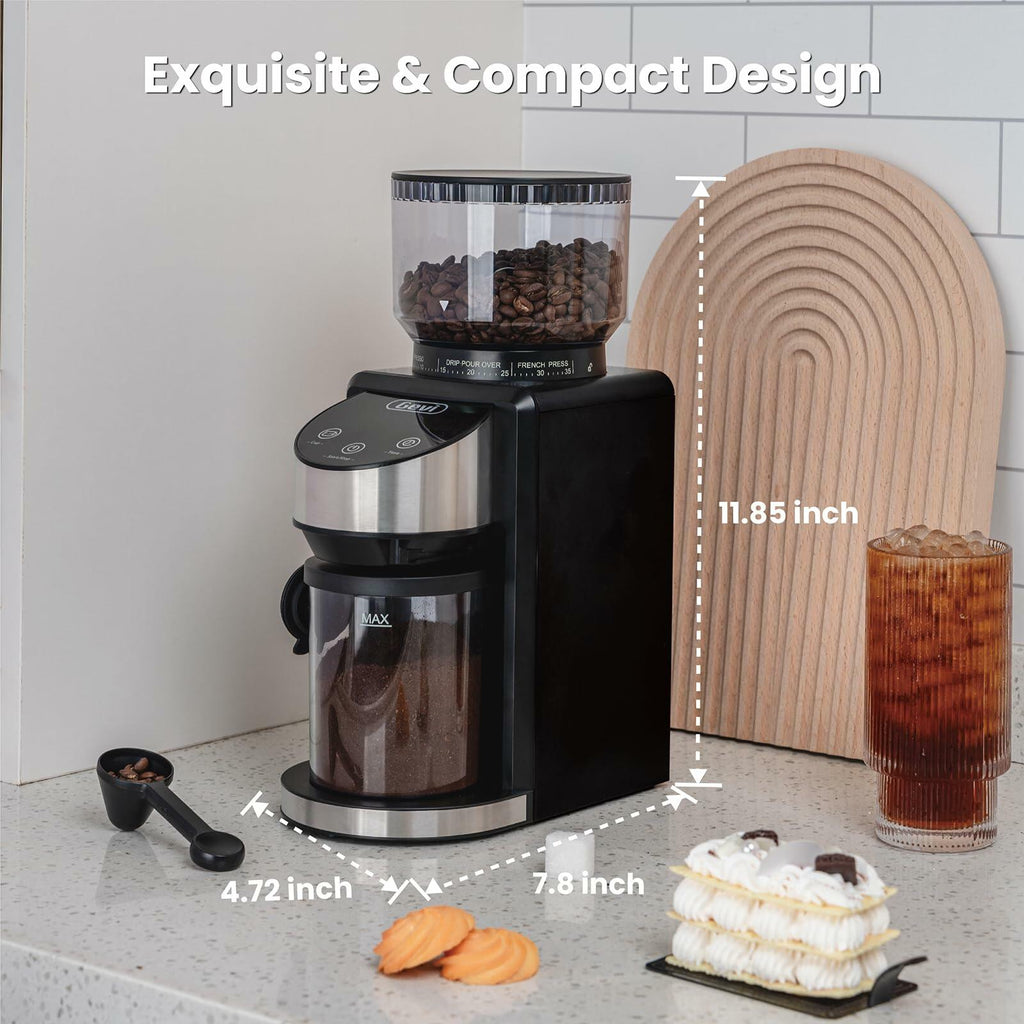 Gevi Coffee Grinder Electric,Coffee Bean Grinder with 35 Grind Settings for