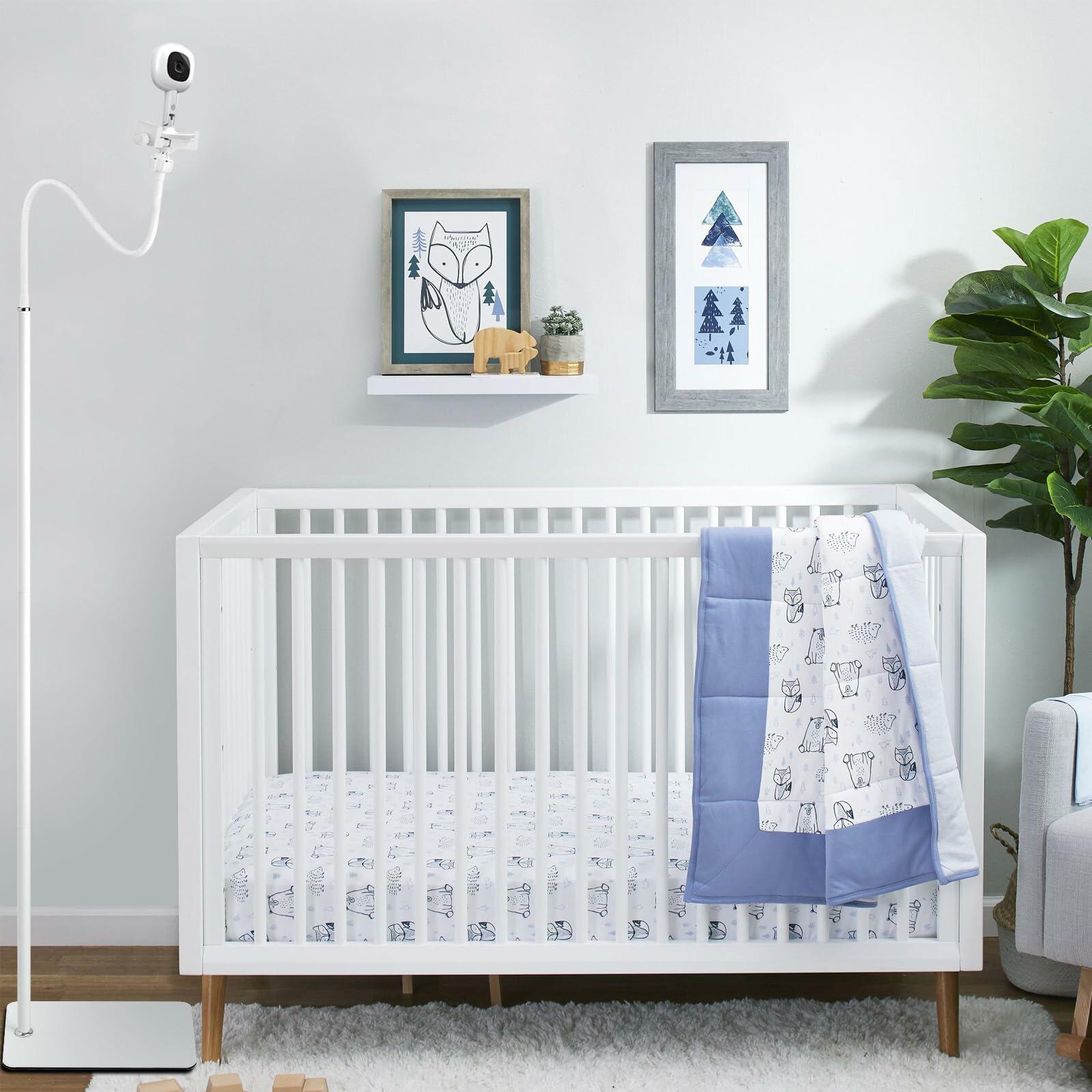 iTODOS Baby Monitor Floor Stand Holder Mount Compatible with Infant Optics DXR-8