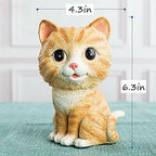 FLYING BALLOON Cute Cat Animals Shaped Resin Spectacles Holder Shelf Home