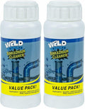 2 pack Wild Tornado Pipe Dredge,Powerful Sink Cleaner Powder Fast Foaming for