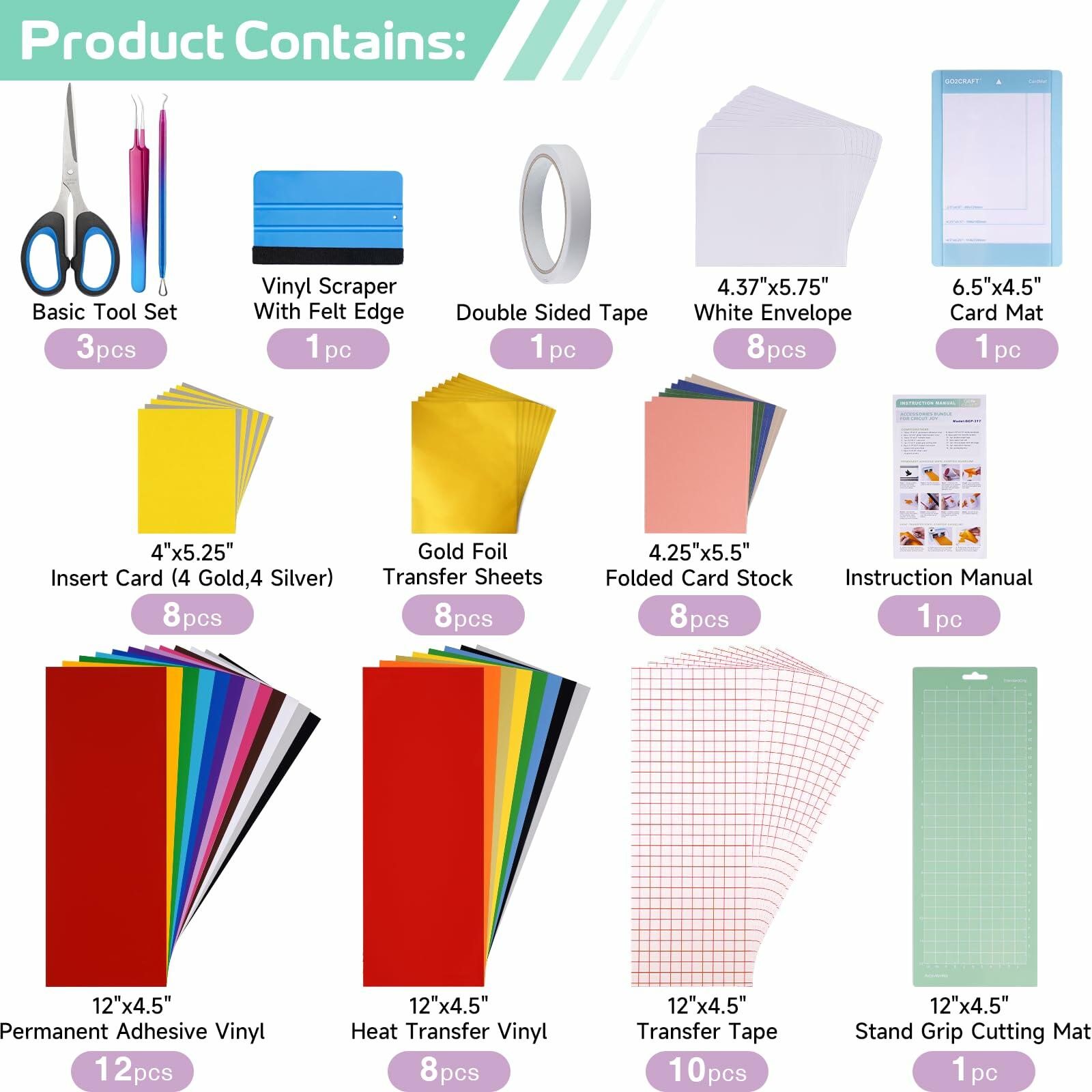 GO2CRAFT Accessories Bundle, 70Pcs Ultimate Accessories and Supplies with