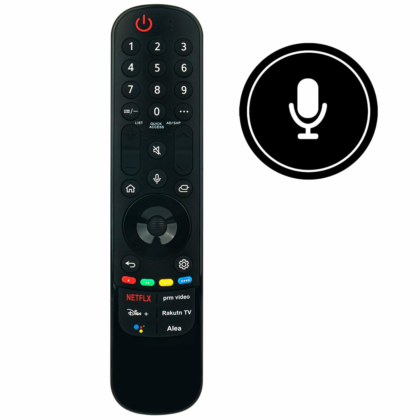 MR22GA Voice Replace TV Remote Control Compatible with LG Smart TV 55UQ7570PUJ
