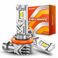 2 Pack SEALIGHT H8/H16/H11 LED Fog Light Bulb, 17,000 Lumens 6500K White Light,