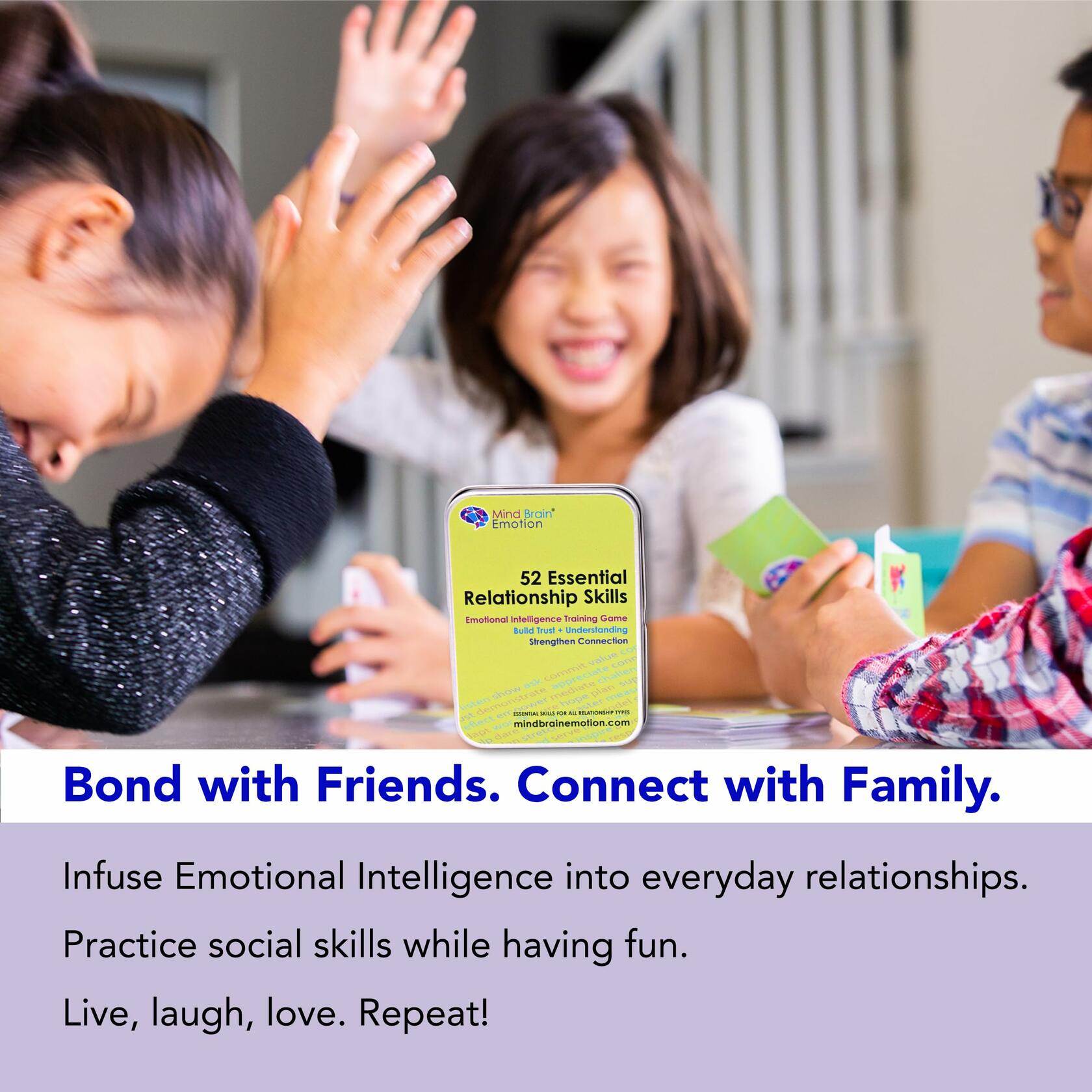 52 Essential Emotional Intelligence Training - Relationship Skills Card Game for