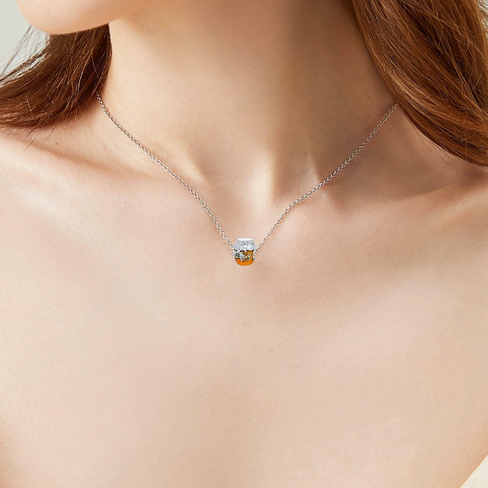 BIZK 925 Sterling Silver Charms For Women Bracelets and Necklaces for Fashion