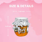 BIZK 925 Sterling Silver Charms For Women Bracelets and Necklaces for Fashion