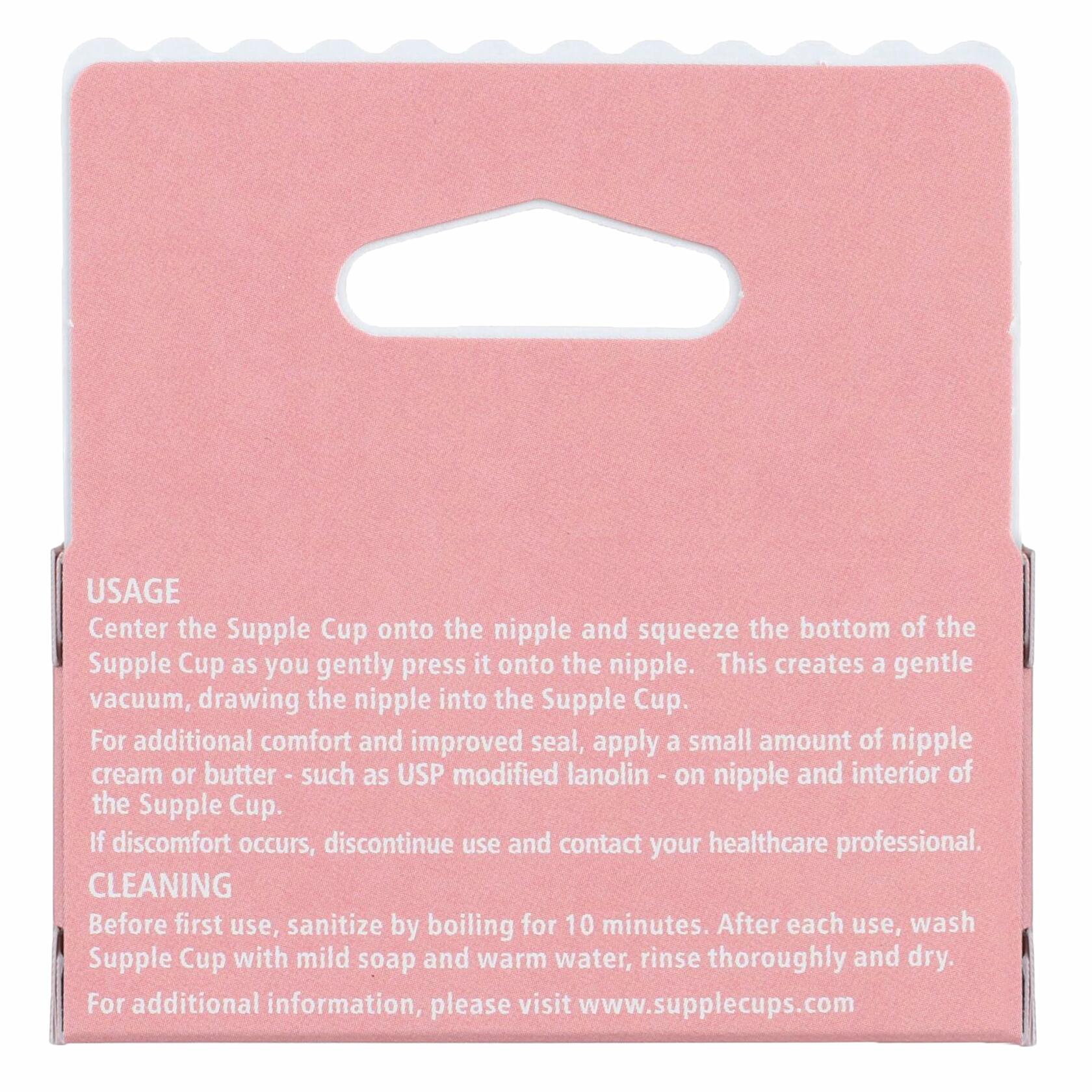 Supple Cups for Flat, Shy and Inverted Nipples (Size 4)