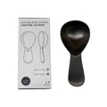Coffee Scoop 2 Tbsp – Brushed Black, Stainless Steel – Precise Measuring Spoon
