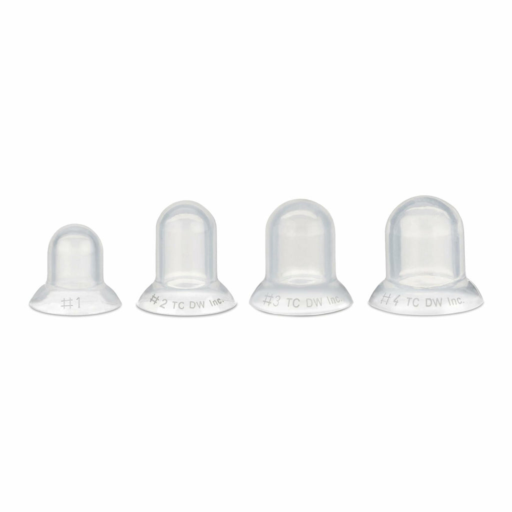 Supple Cups for Flat, Shy and Inverted Nipples (Size 4)