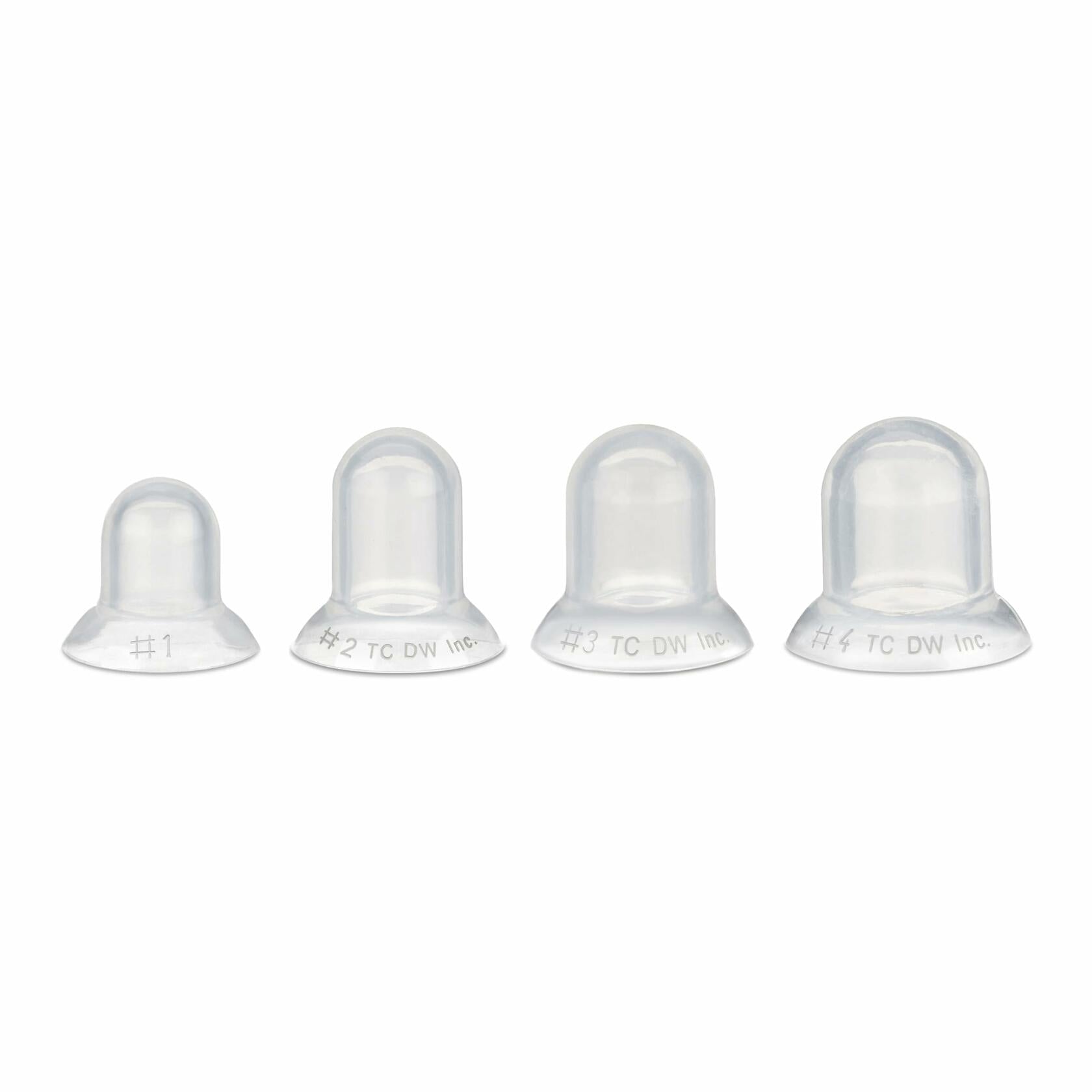 Supple Cups for Flat, Shy and Inverted Nipples (Size 4)