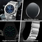 SAPPHERO Mens Watches Luxury Analog Quartz Watch for Men with Date Elegant Mens