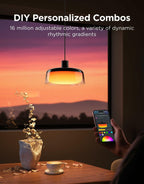 Govee Pendant Light for Kitchen Island, Three-Layer RGBIC Smart Lighting, Matter