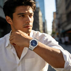 SAPPHERO Mens Watches Luxury Analog Quartz Watch for Men with Date Elegant Mens