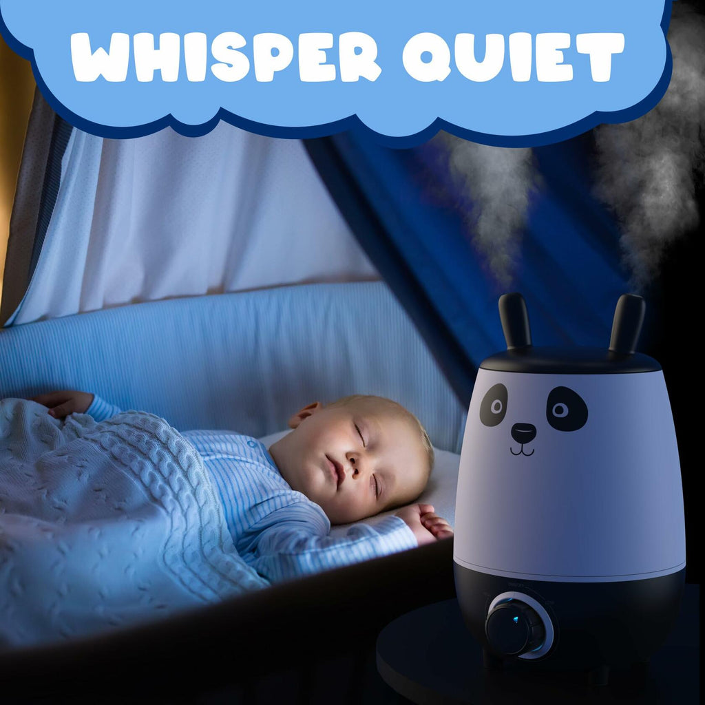 Everlasting Comfort 2.5L Kids Humidifiers for Bedroom - Easy to Clean 24HR