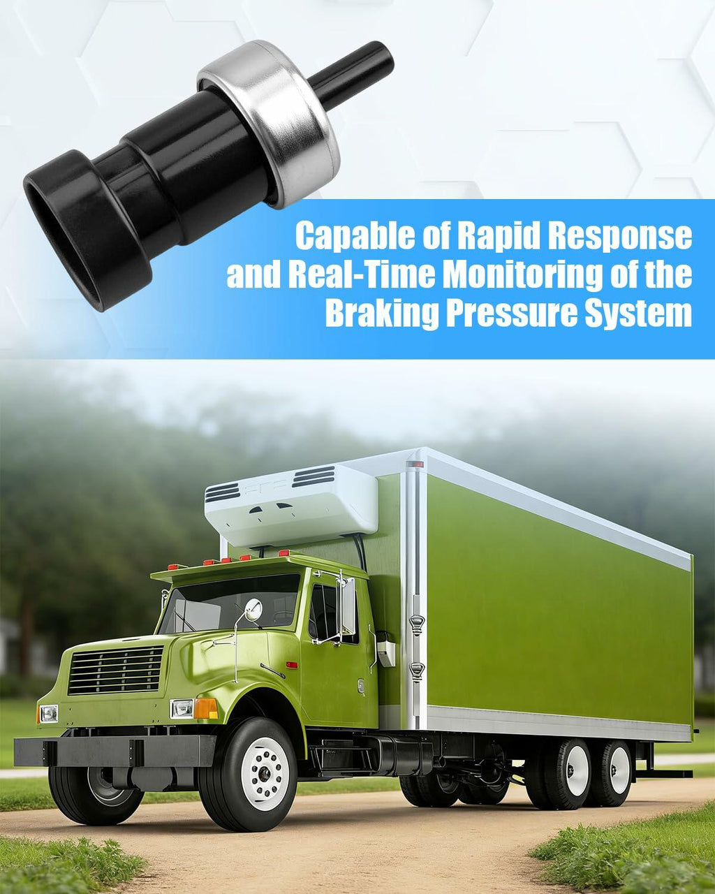 Air Brake Pressure Switch Fit for International 4700 4800 4900 56001 8100 9100