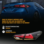 New Taillights for Toyota Camry Tail Light Assembly 2018-2023 SE XSE LE XLE TRD