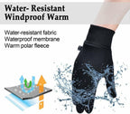 EAGLEFLY Winter Gloves Women Men Waterproof Warm Gloves with Touch Screen