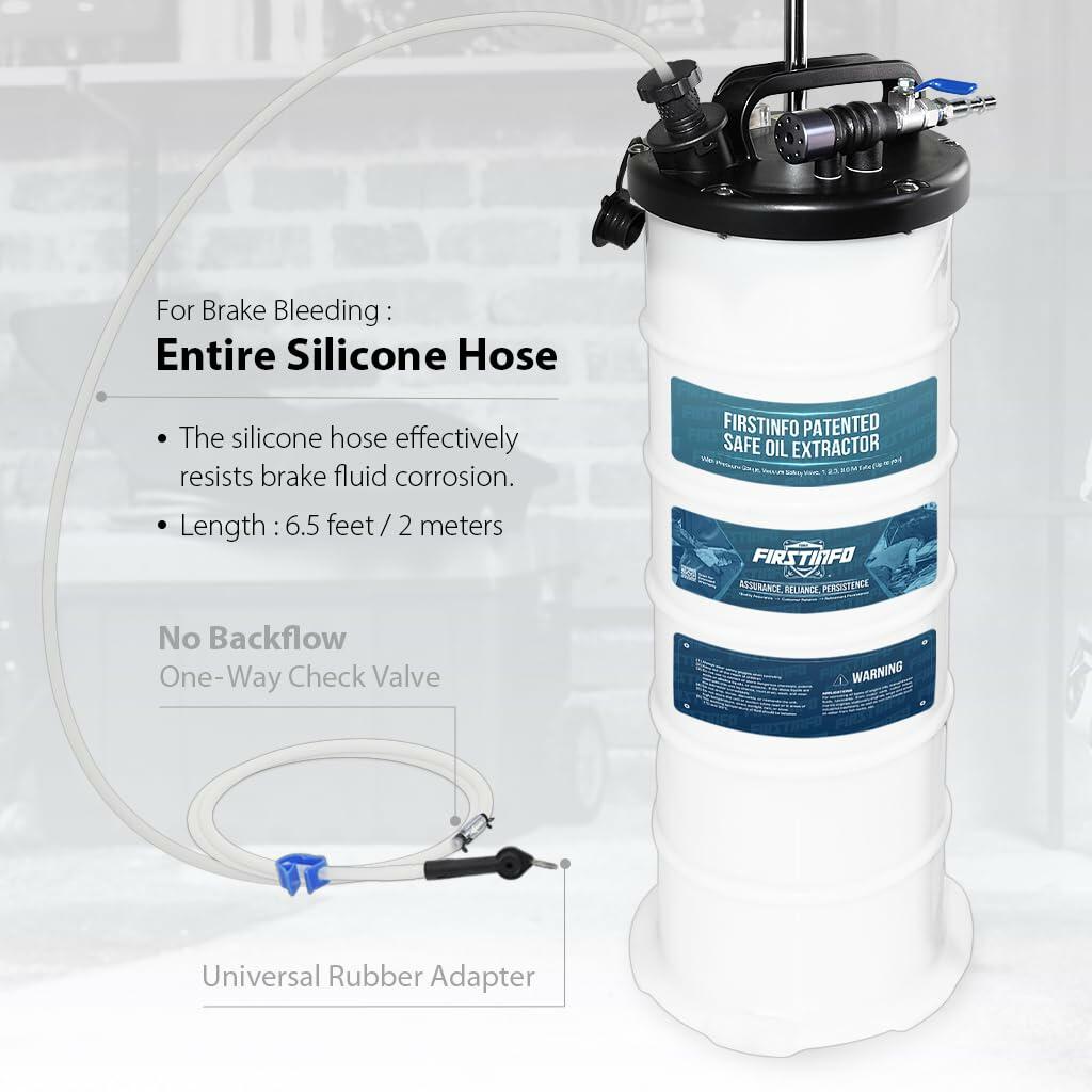 FIRSTINFO A1108US Patented Third Generation 9L Taiwan Pneumatic/Manual Oil