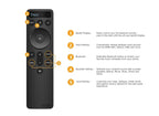 Original Replacement Bluetooth Backlit Display Soundbar Remote for VIZIO Home
