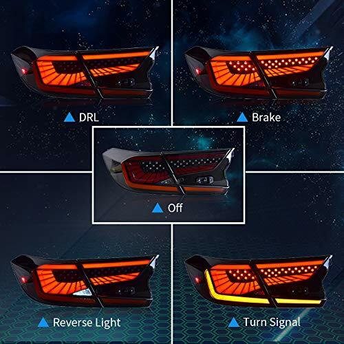 inginuity time LED Tail Lights For Honda Accord 10th Gen 2018 2019 2020 2021
