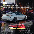 New Taillights for Toyota Camry Tail Light Assembly 2018-2023 SE XSE LE XLE TRD