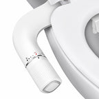 BIGCOW Ultra-Slim Bidet Attachment for Toilet - Dual Nozzle (Frontal & Rear