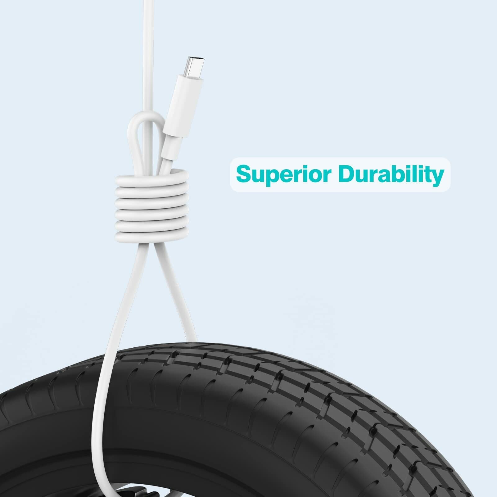 USB C to USB C Cable 100W for MacBook Pro/Air Charger, iPad Pro 13/12.9/11 inch,