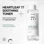Anua Heartleaf 77 Soothing Toner, Moisturizing & Calming Facial Toner for Glass