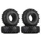 INJORA Silicone Rubber Inserts Foam and 1.9 Tires for 1/10 RC Crawler Upgrade