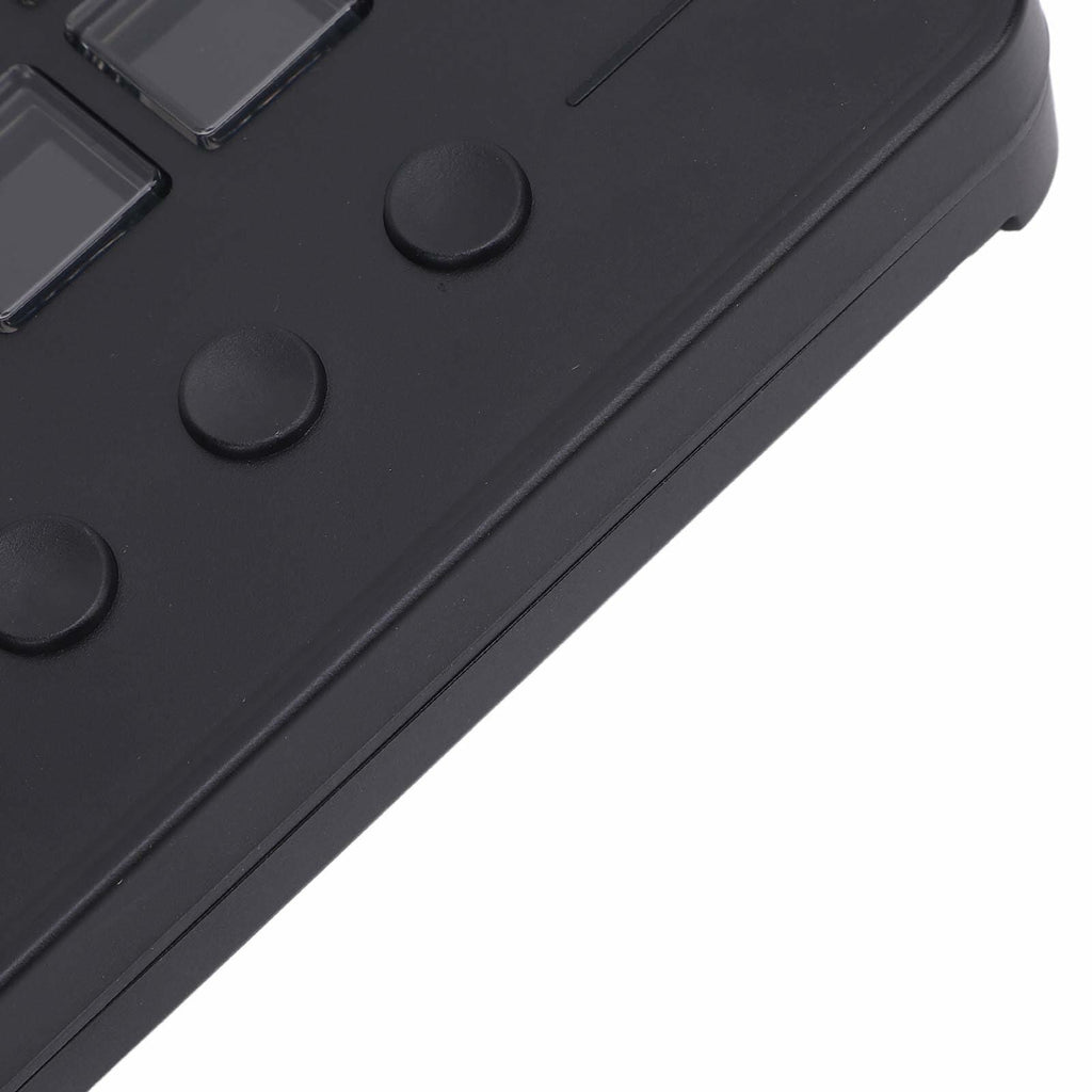 Stream Controller with 15 Customizable LCD Keys, Plug and Play Control Deck Hotkey Panel for Streamers Content Creators Compatible with OBS Discord