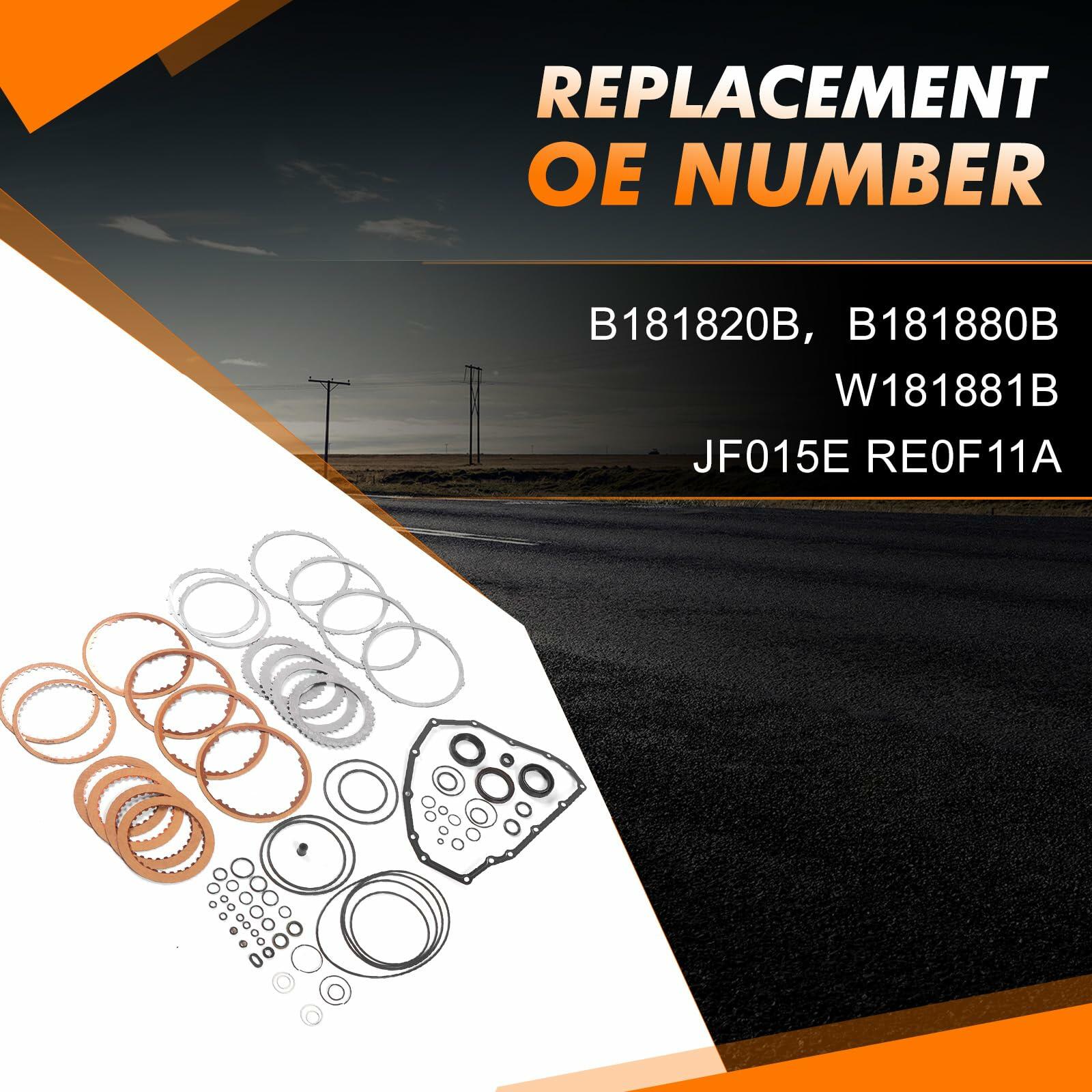 COPACHI JF015E RE0F11A Transmission Master Rebuild Repair Kit Overhaul