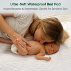 Bed Pads Washable Waterproof, Full (54" x 36", Pack of 1) Incontinence Bed Pads