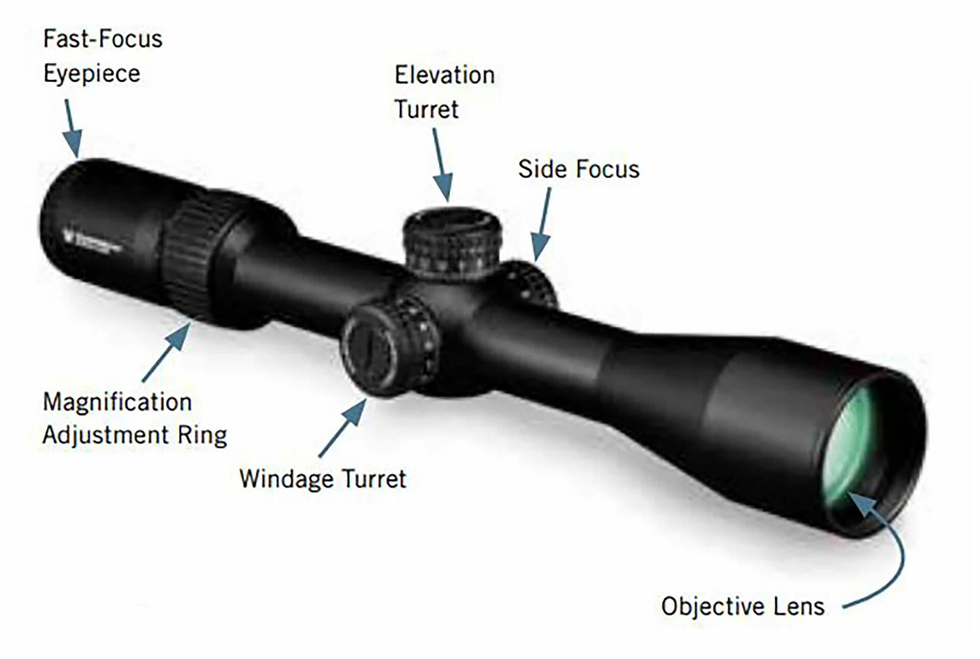 Vortex Optics Diamondback Tactical 4-16x44 First Focal Plane Riflescopes -